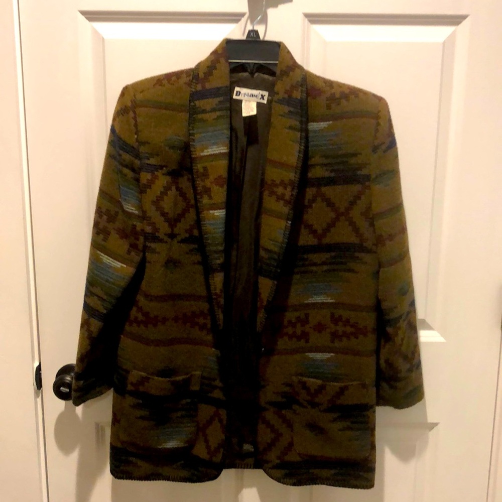 Western style blazer ladies size 8/10. EUC